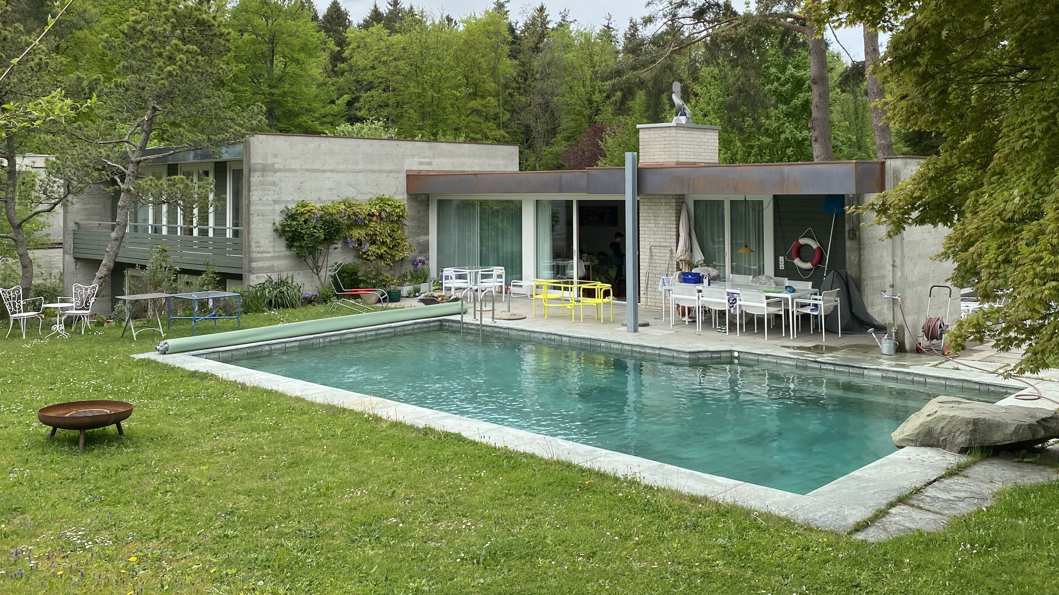 Midcentury Haus in Gartensiedlung Sängglen / ZH